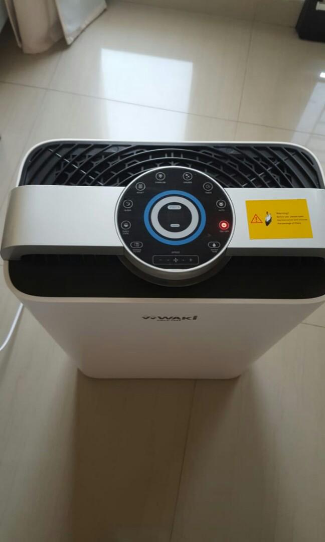 WAKI air purifier/ penyaring udara/ kesehatan, Perabotan Rumah di Carousell