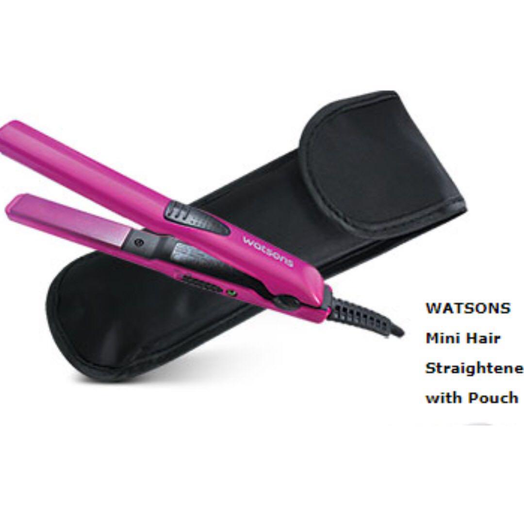 portable mini hair straightener