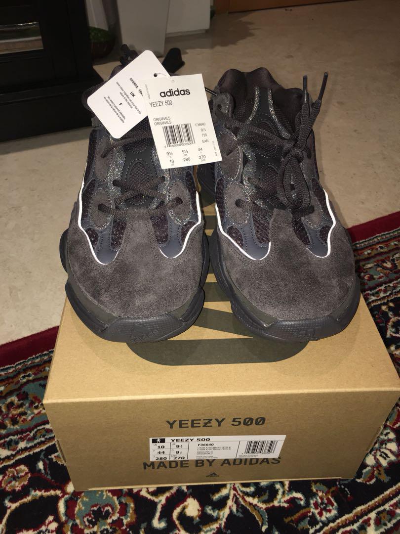 yeezy 500 utility black fake