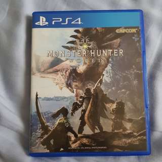 PS4 Monster Hunter World
