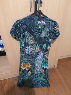 Dress bakul batik size s