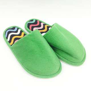 Green Comfy Slippers