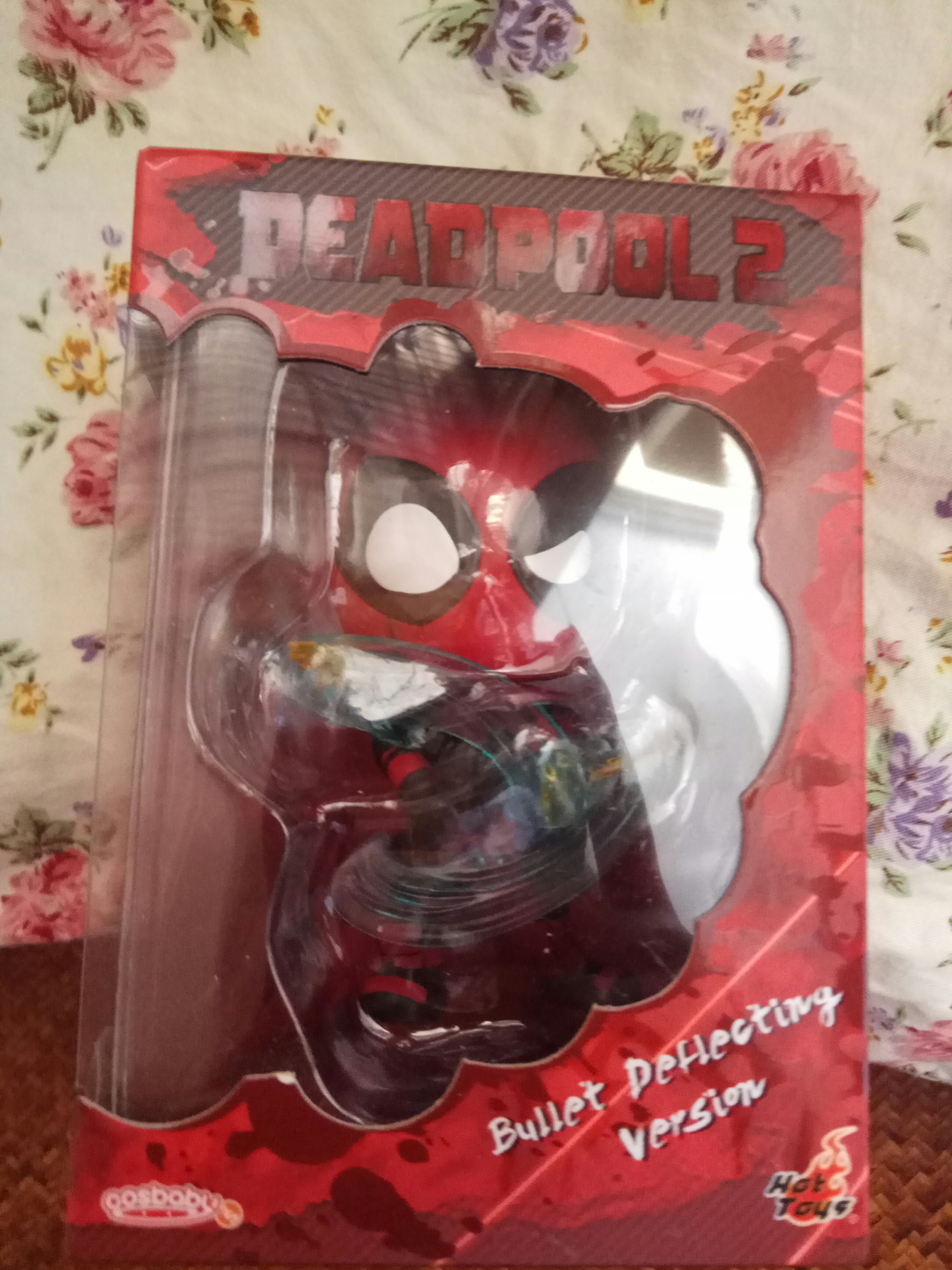 Deadpool 2 cosbaby bullet deflecting version 雙刀流擋子彈版, 興趣及遊戲, 玩具 & 遊戲類 ...