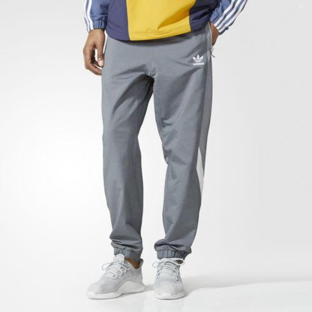 Adidas blocked hot sale wind pants