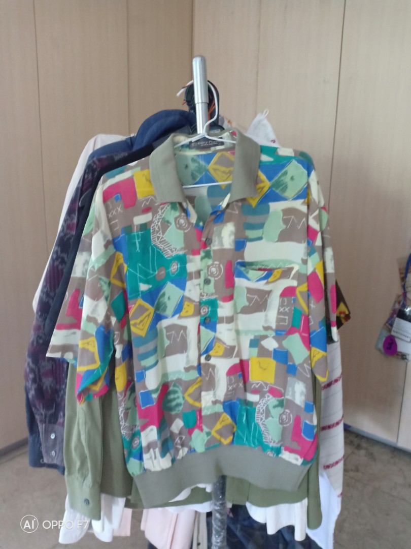 Atasan kostum Jaket ala eighties gaya vintage retro 80an, Olshop