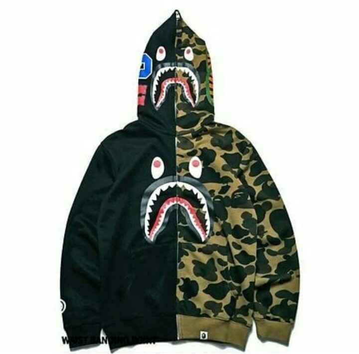 bape shark sweater