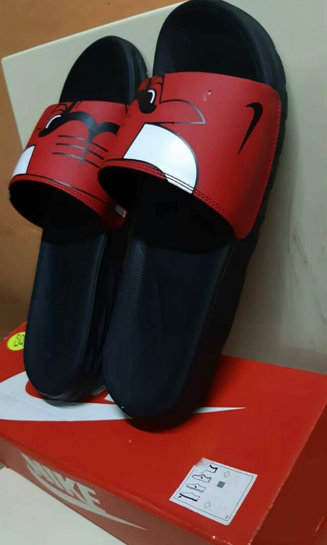 Nike benassi solarsoft nba chicago best sale bulls