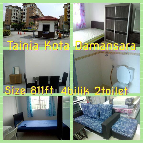 Bilik Sewa Apartment Tainia Kota Damansara Utk Wanita Property Rentals On Carousell