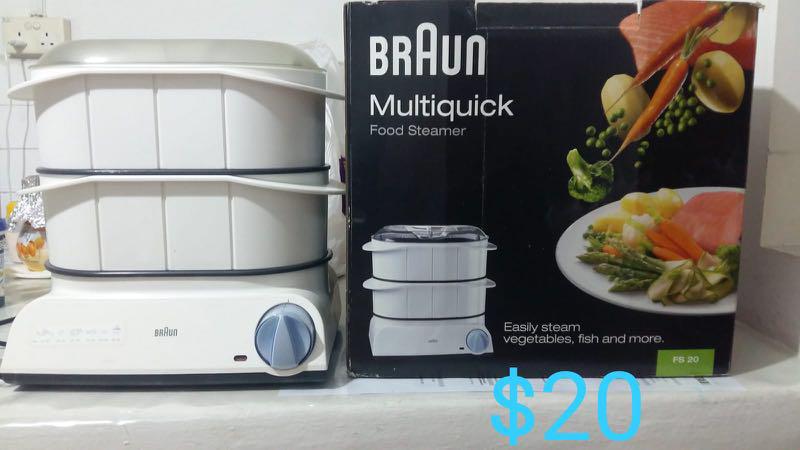 braun multiquick food steamer