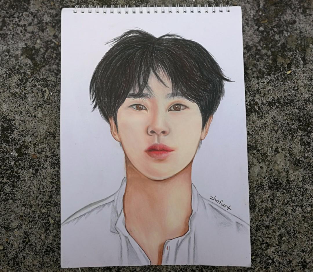 Jin#bts #방탄소년단 #bangtanboys #loveyourself #bighit #jinbts #jin #drawingaday  #Bangtan #btsart #btsfanart #fanart #drawing #… | Dibujos sencillos, Bts  dibujo, Dibujos