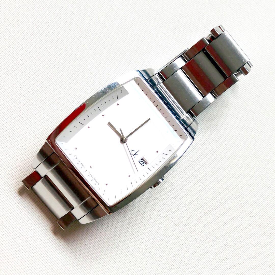 Calvin Klein Men Watches Quartz Stainless Steel Square K3031120