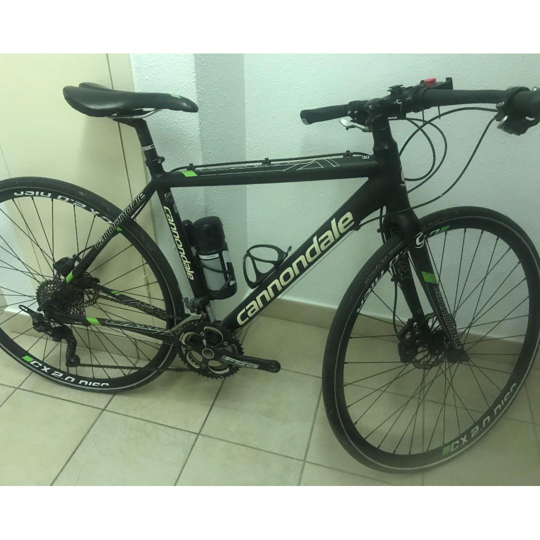 cannondale flat bar road bike