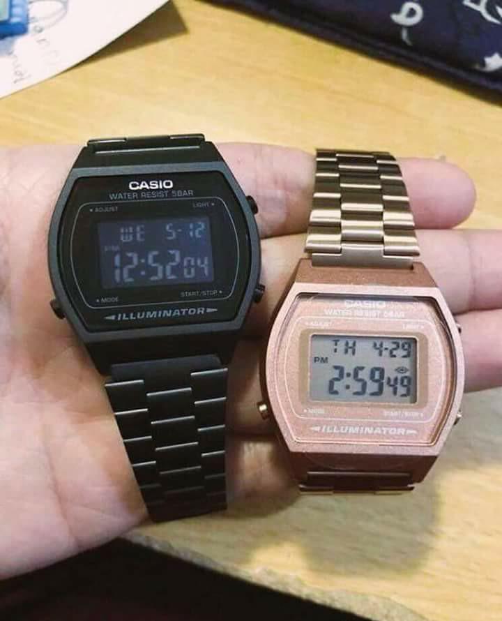 Casio vintage hotsell couple watch