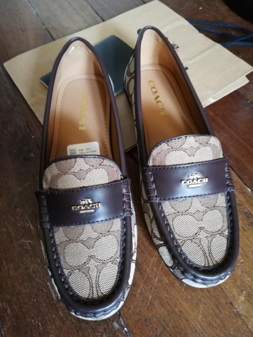 Coach clearance driving moccasins