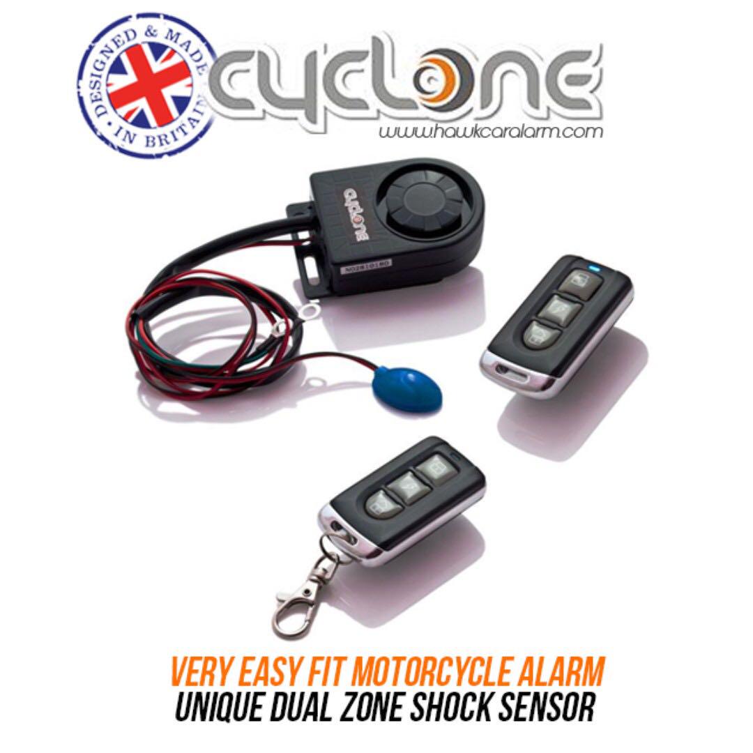 Cyclone alarm for motorcycle 2025