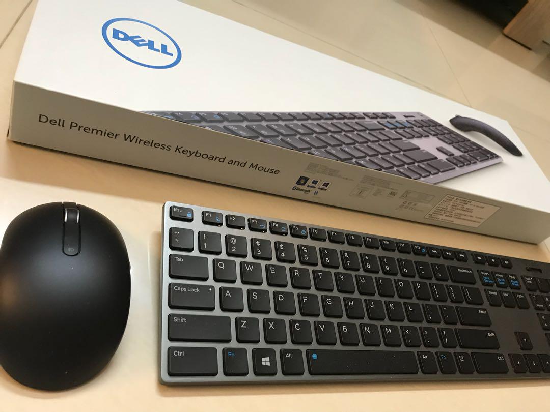 Dell KM717 Premier Wireless Keyboard Mouse Computers Tech Parts 
