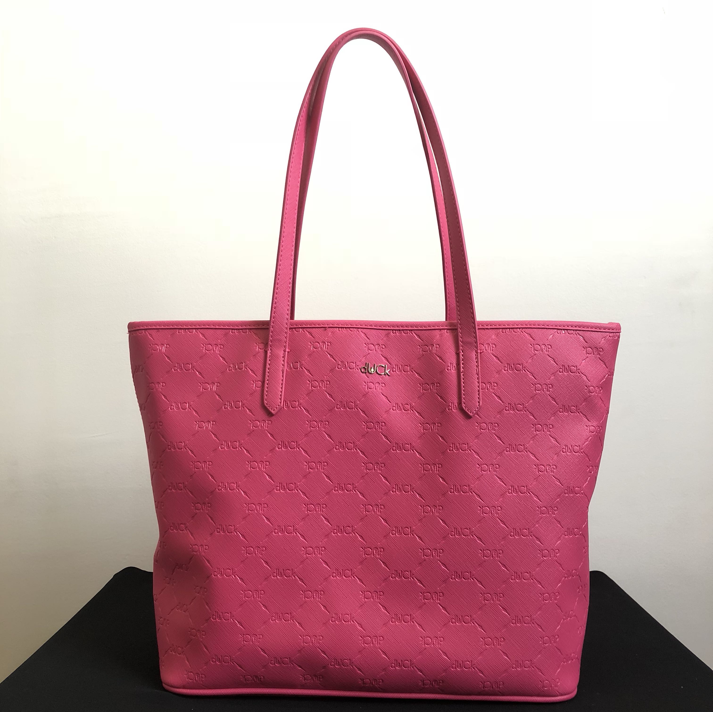 Duck monogram online tote bag