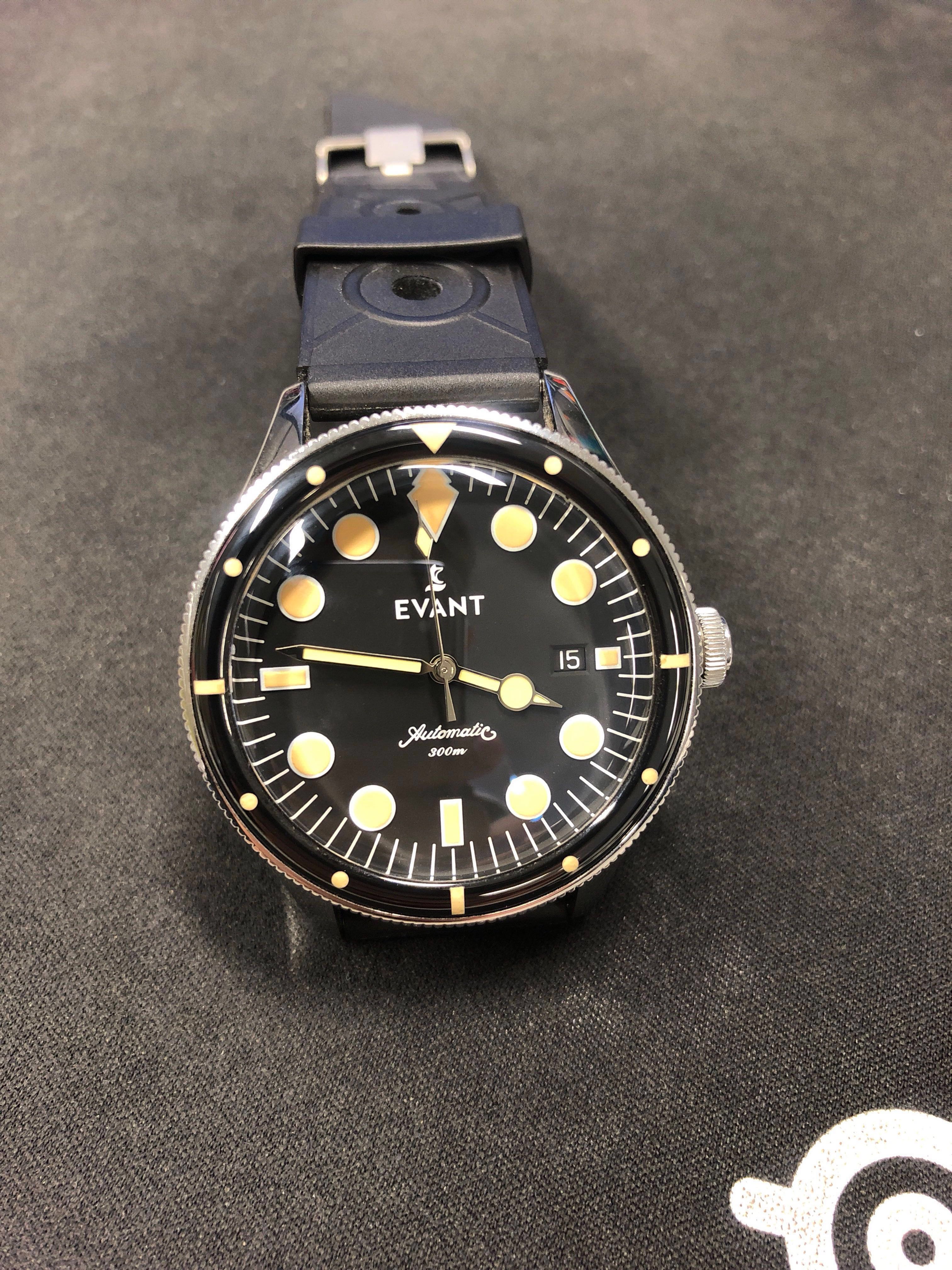Evant Watch Tropic Diver 300 Vintage 