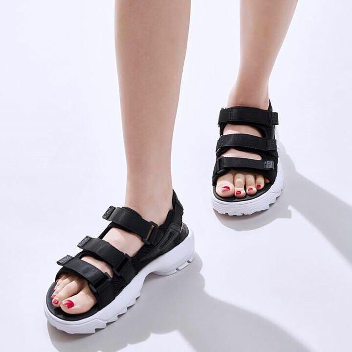Fila sandals disruptor black outlet