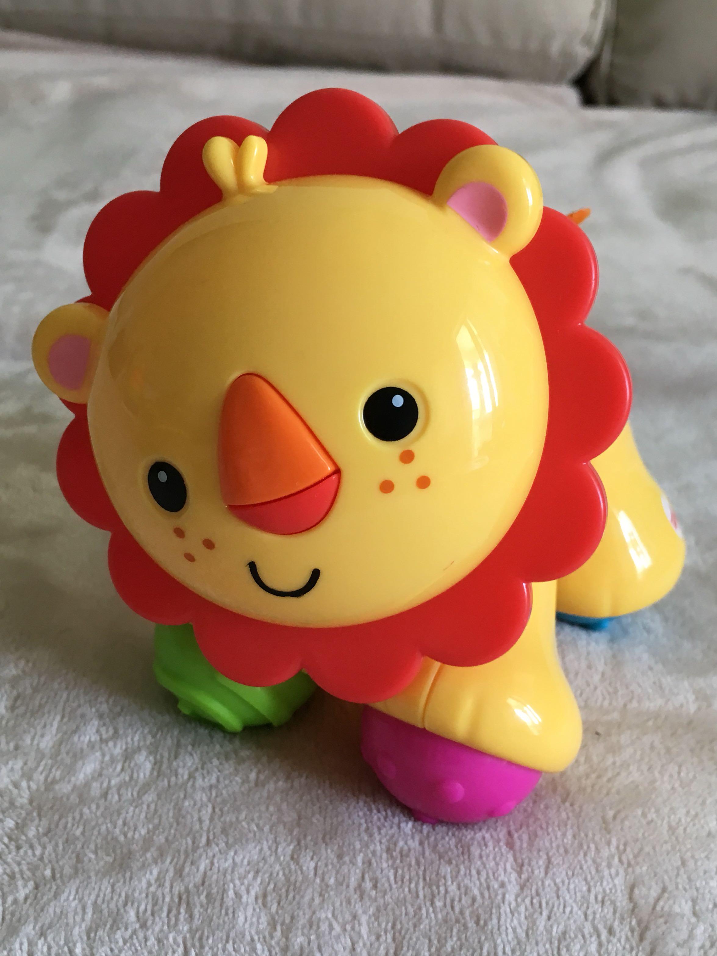 fisher price lion toy