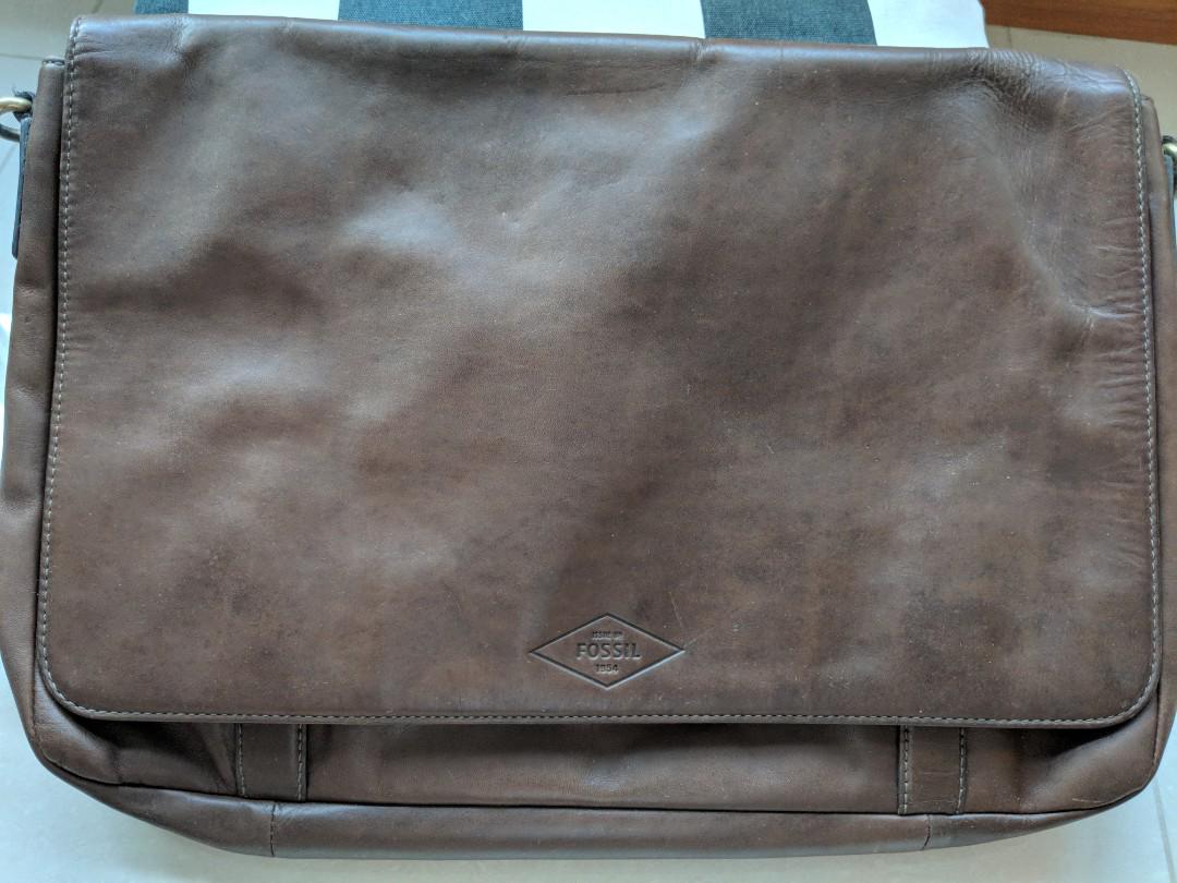 Fossil aiden messenger bag store