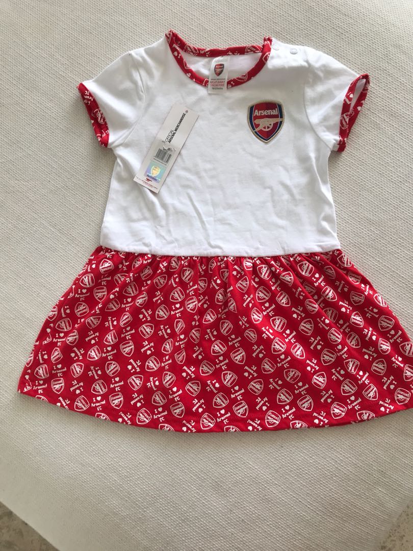 arsenal baby outfit