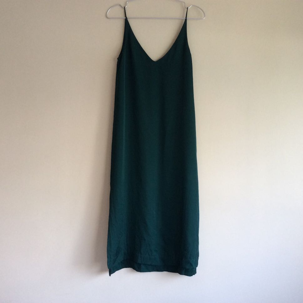Grana silk slip dress best sale