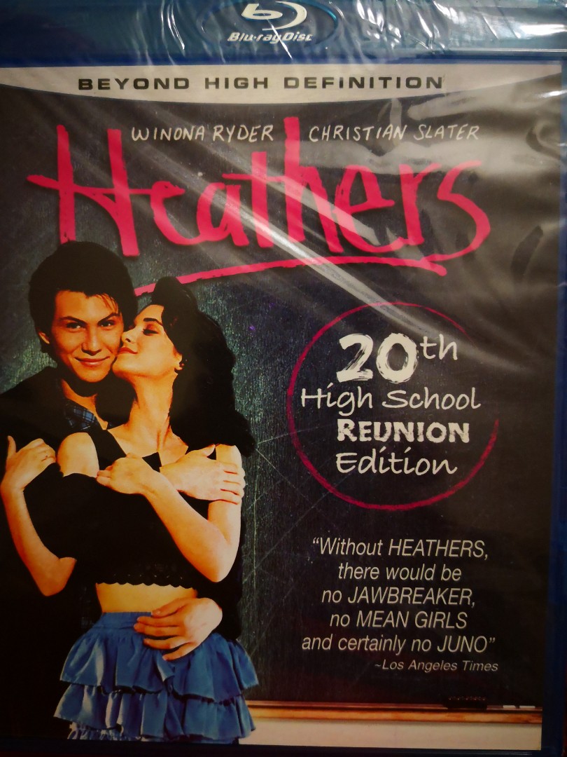 Heathers Blu-ray, Hobbies & Toys, Music & Media, CDs & DVDs on Carousell