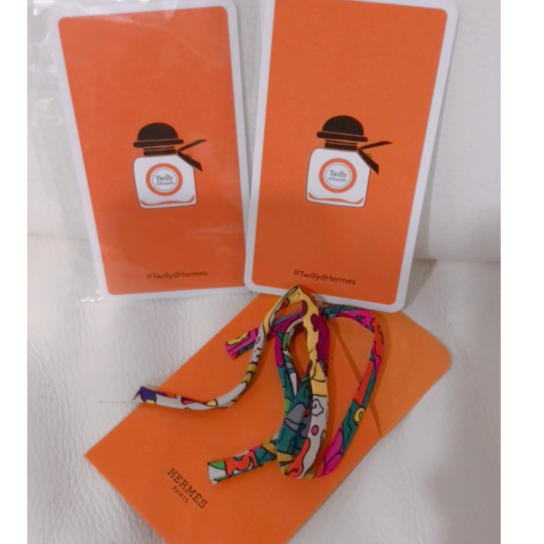 Hermes twilly ribbon