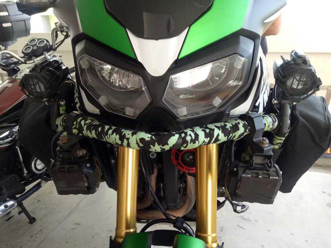 Honda Africa Twin foglight and fusebox installation, Motorcycles, Motorcycle Accessories on Honda Africa Twin foglight and fusebox installation, Motorcycles, Motorcycle Accessories on