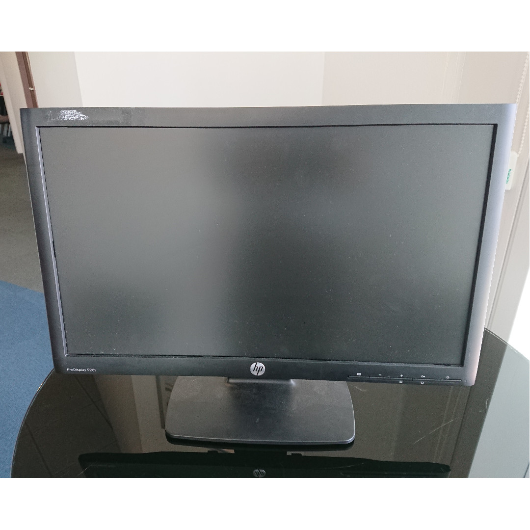 HP Prodisplay P201 Monitor, Computers \u0026 Tech, Parts \u0026 Accessories, Monitor  Screens on Carousell