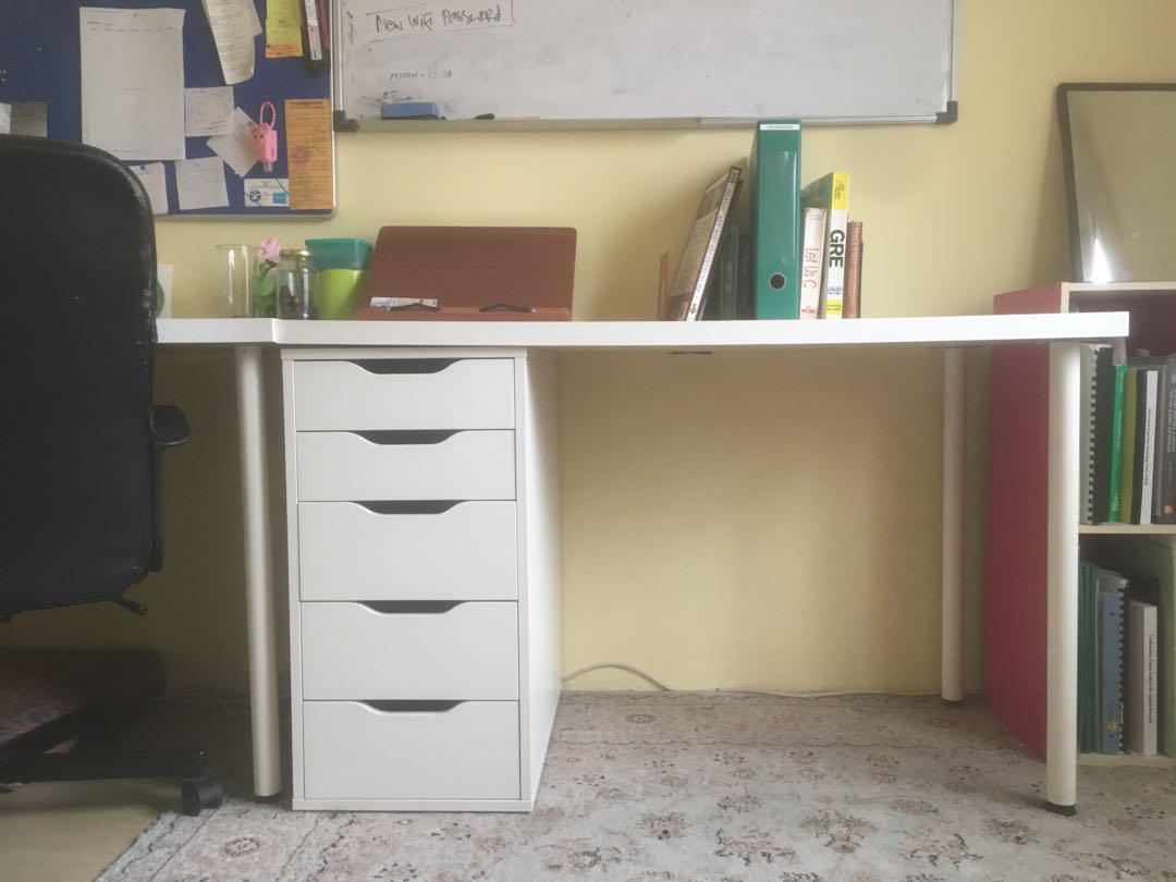 Ikea linnmon store alex 150x75cm