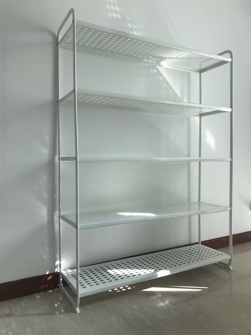 Ikea Mulig shelving unit, white, Furniture & Home Living, Furniture