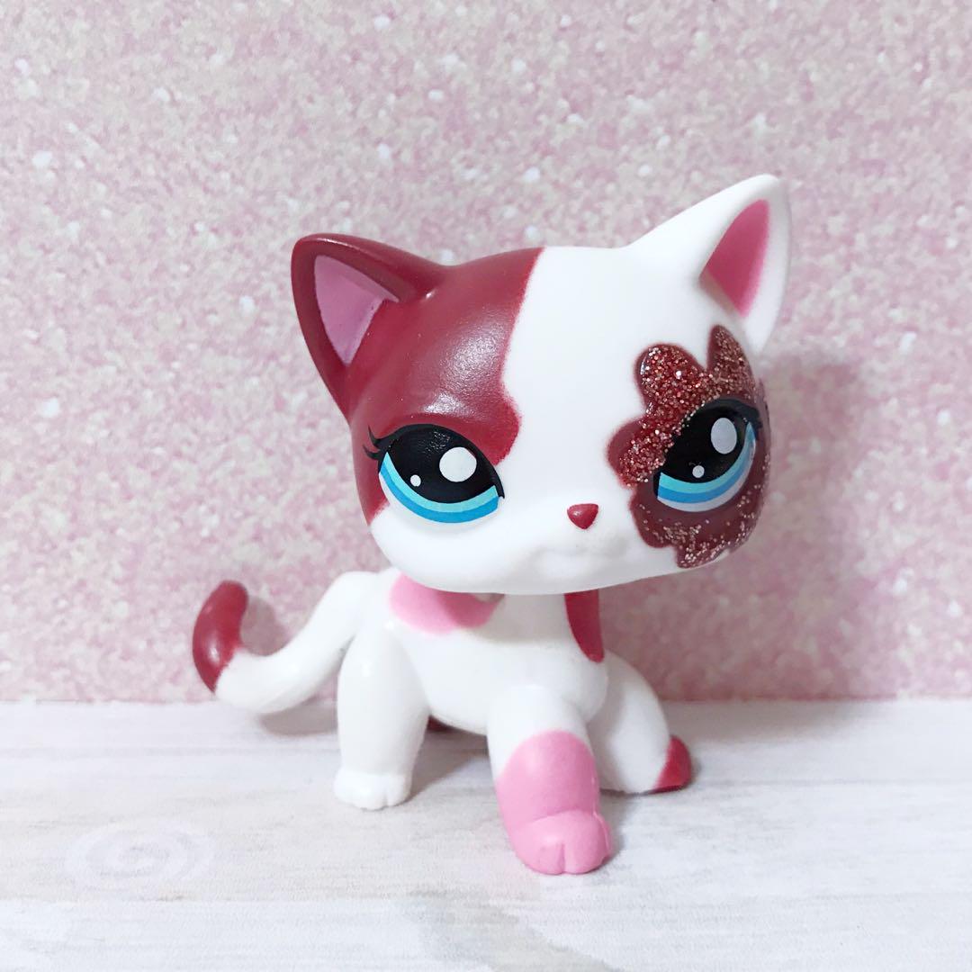 Lps pink sales glitter cat