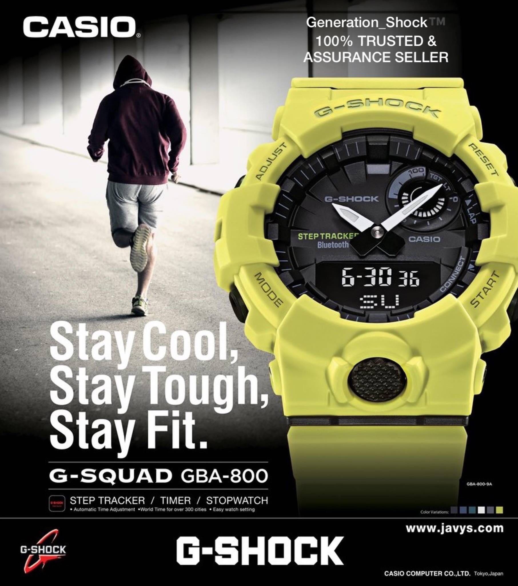 Casio g online shock running
