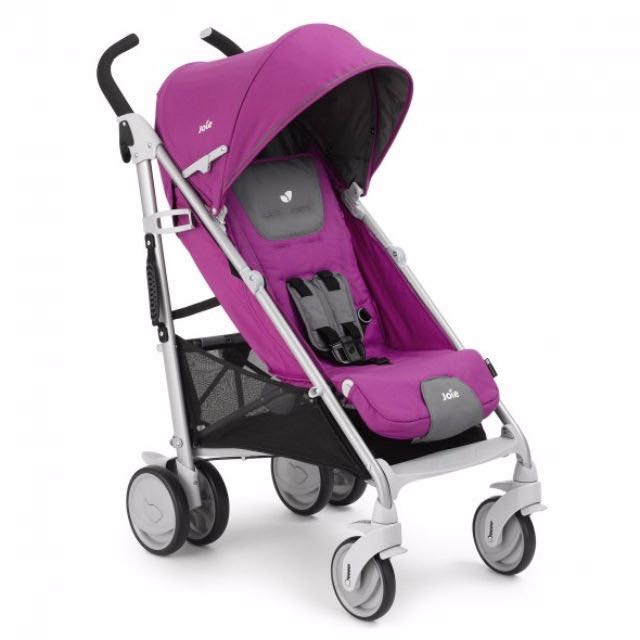 joie purple stroller