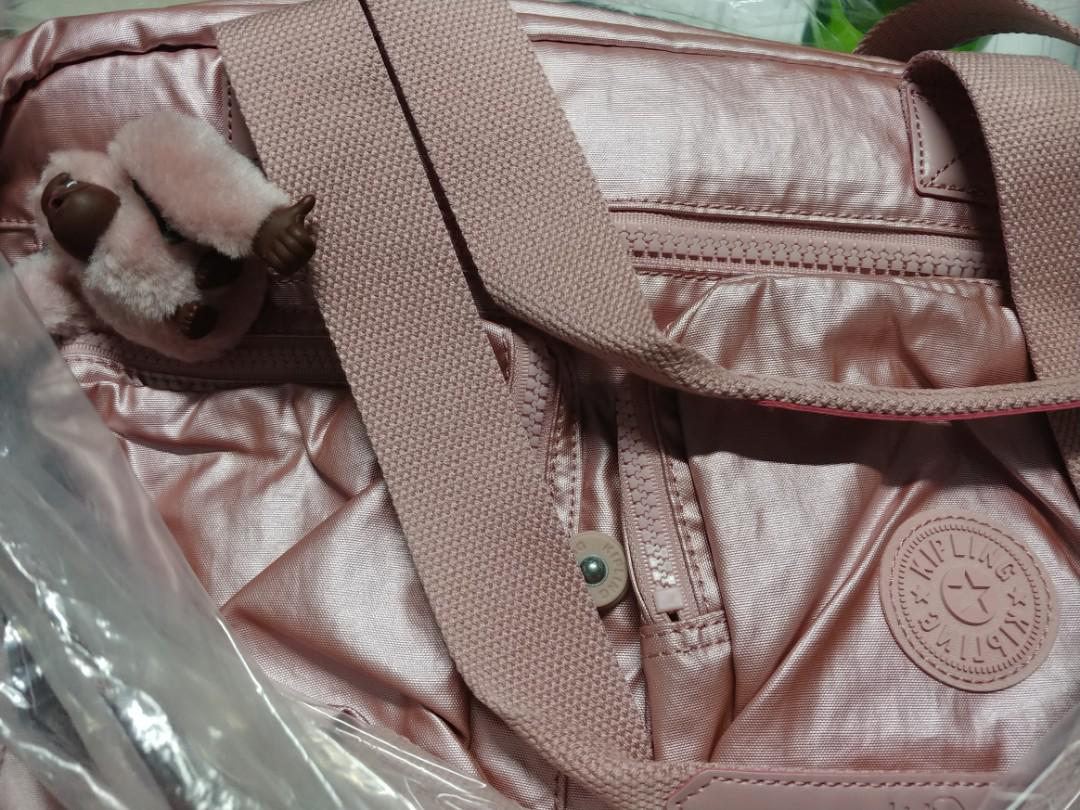 Kipling icy rose hotsell metallic