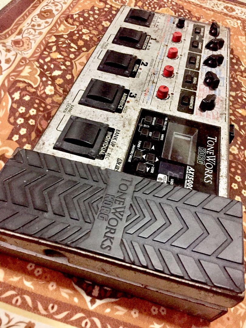 Toneworks AX1500G Multi Effects & VOX Pathfinder10 Amplifier both