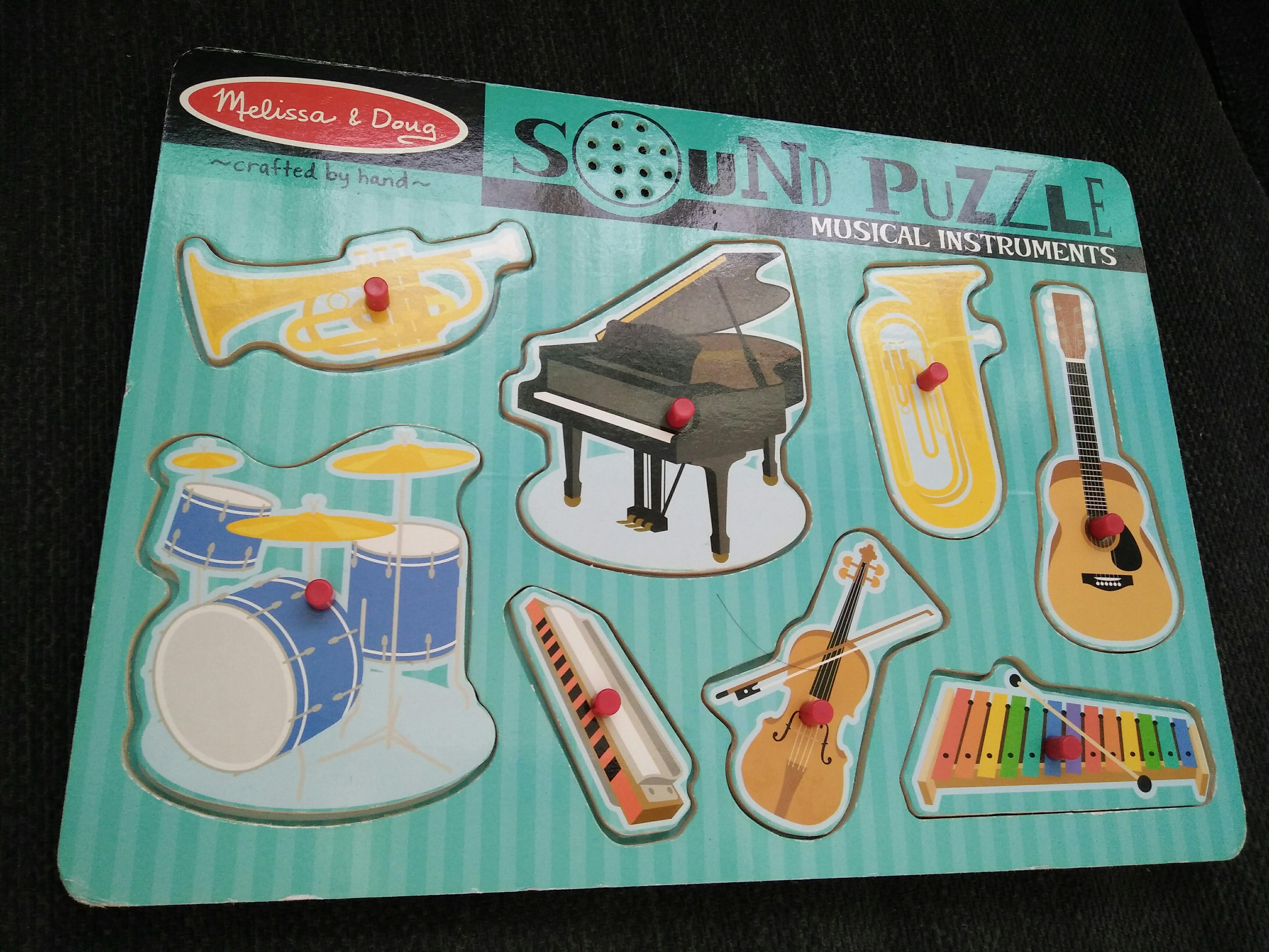 melissa and doug musical instruments puzzle