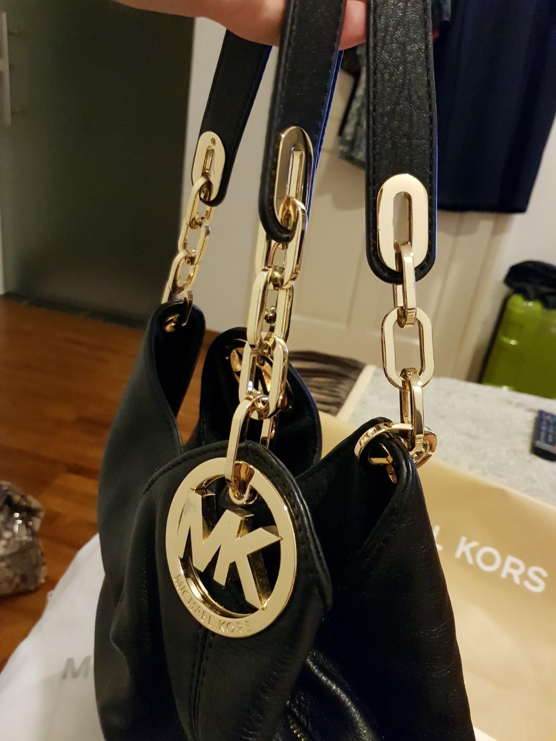 michael kors fulton bag silver