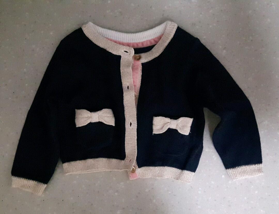 Mothercare baby cardigan (0-3mth) new 