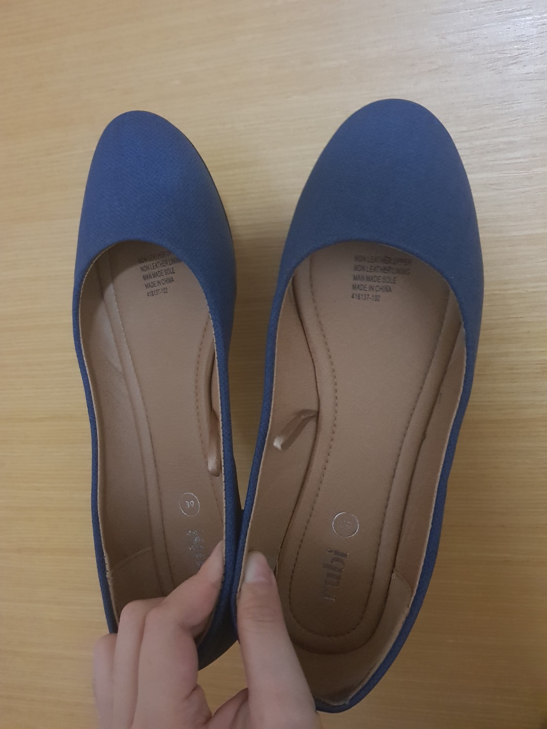 navy blue flats amazon