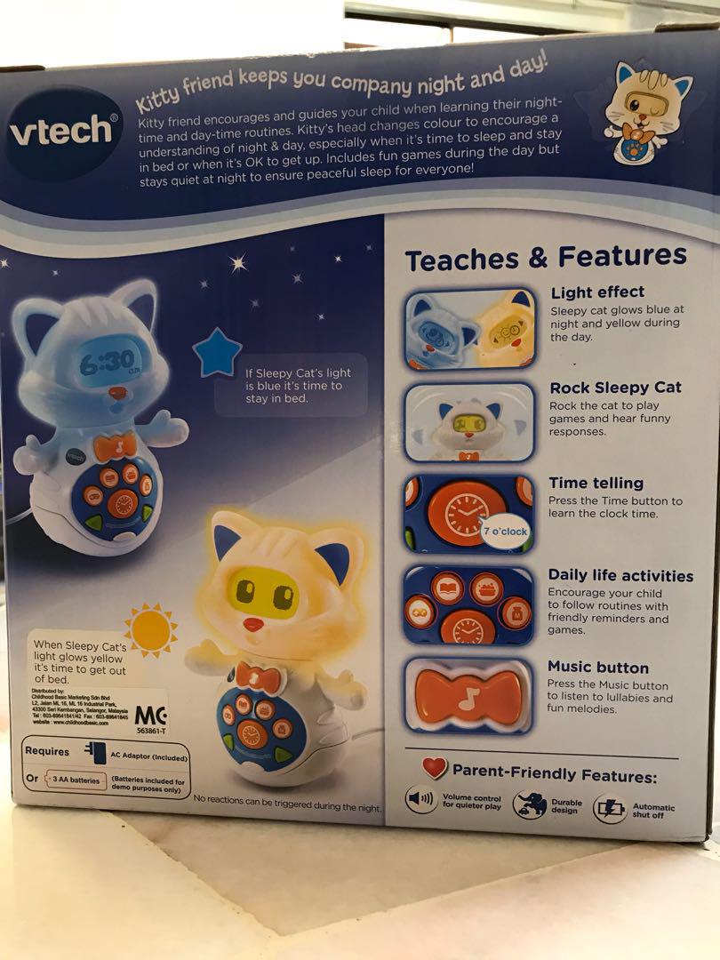 Vtech stay in store bed sleepy cat