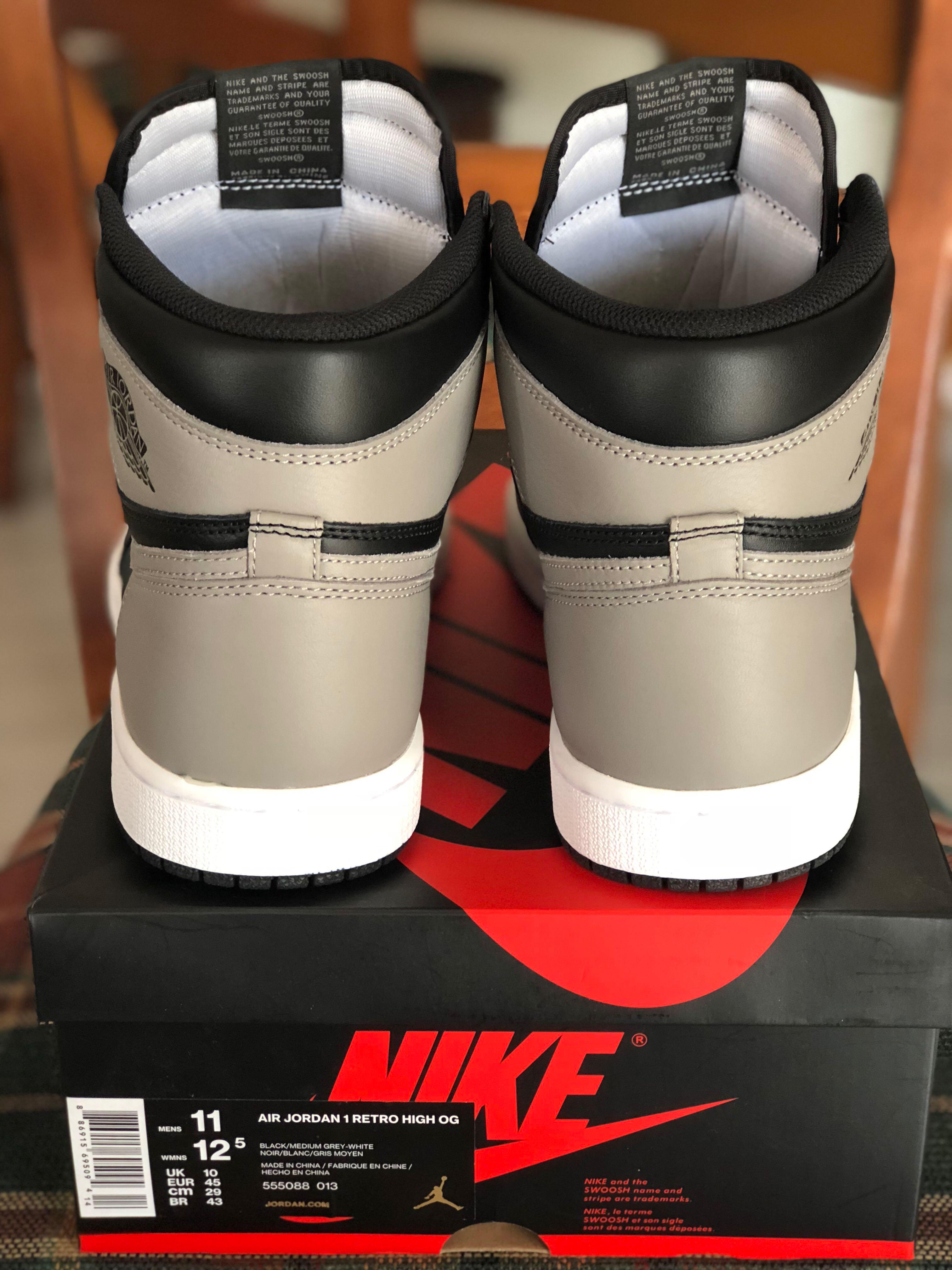 Fake jordan 1 shadow top