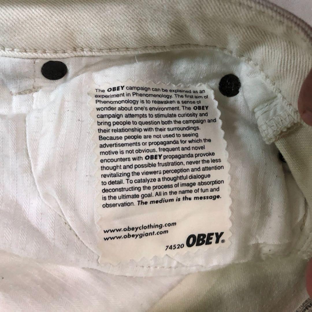 Obey Propaganda Jeans 30, Men's Fashion, Bottoms, Jeans on Carousell