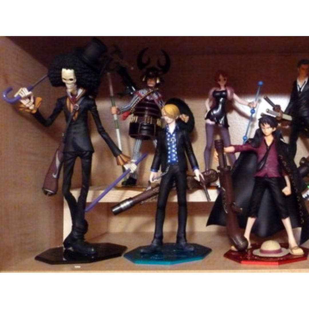 One Piece P O P Strong World Edition Figurines Mugiwara Full Set