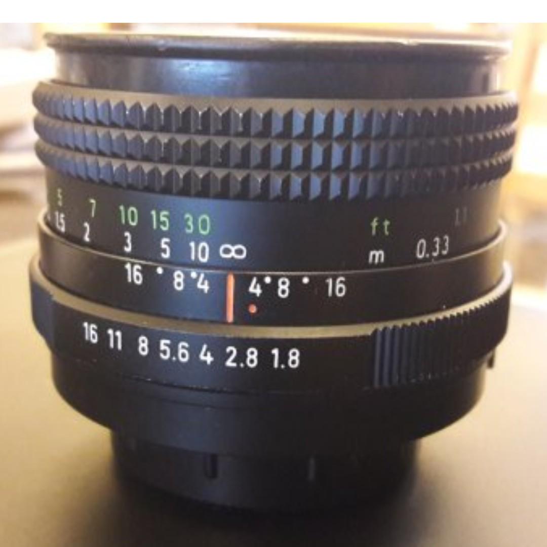 Pentacon auto 1.8/50 Multi Coating, M42, Photography, Lenses on Carousell