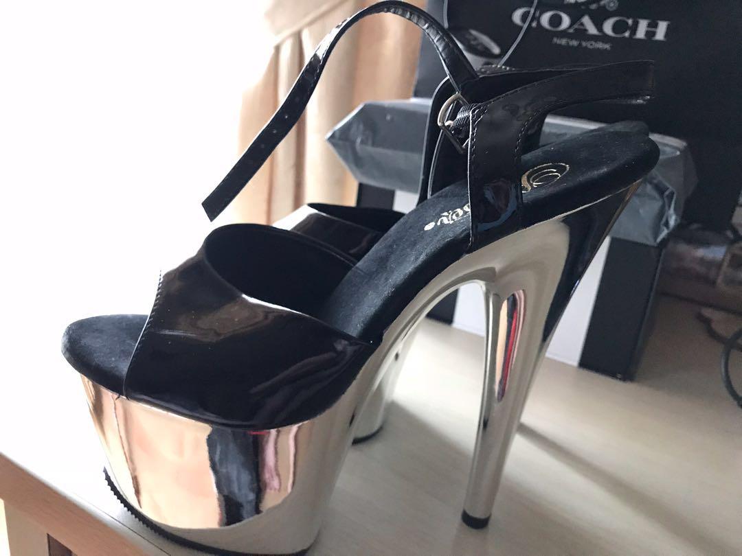 Pleaser heels (Size 8, 7 inch high 