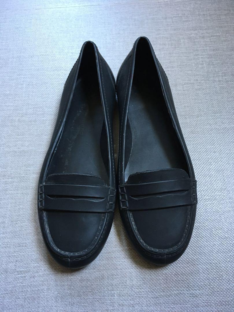 Preloved Primadonna Black Flat Shoes Jellies Women S Fashion