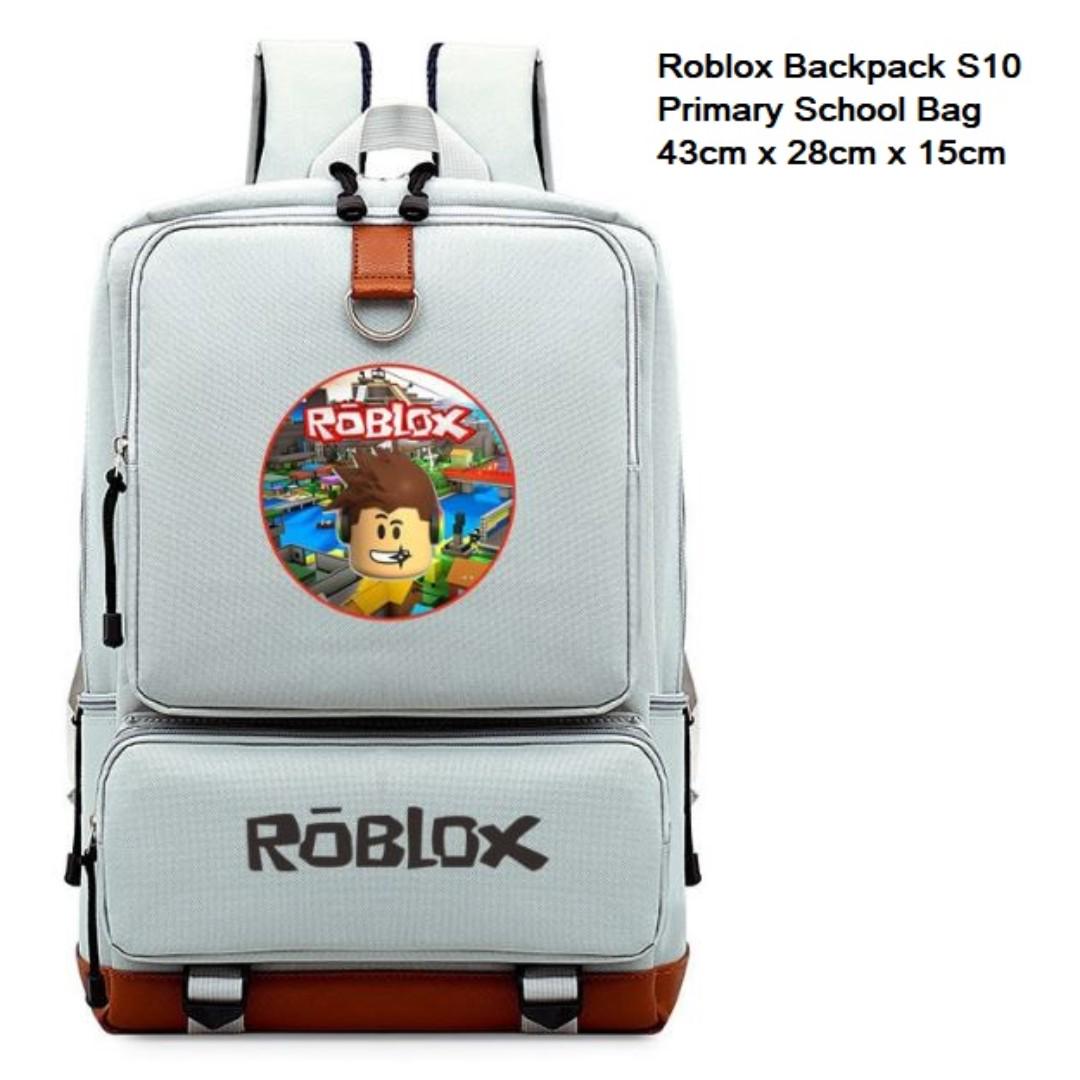 Preorder Roblox Design Backpack Roblox School Bag Bulletin Board Preorders On Carousell - roblox primary school bag roblox school backpack roblox bag shopee singapore